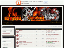 Tablet Screenshot of espiritucustom.com